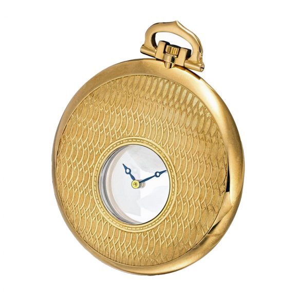 Elegant French gold mystery lever dress watch Circa 1997 Elegant French gold mystery lever dress watch Circa 1997