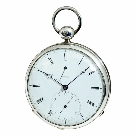 Austrian important silver deck chronometer circa 1850