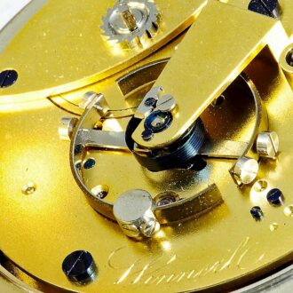 Austrian important silver deck chronometer circa 1850