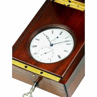 Austrian important silver deck chronometer circa 1850