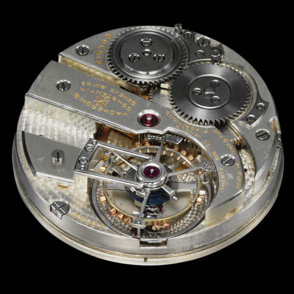 Important and rare Swiss gold tourbillon watch Circa 1932 Important and rare Swiss gold tourbillon watch Circa 1932