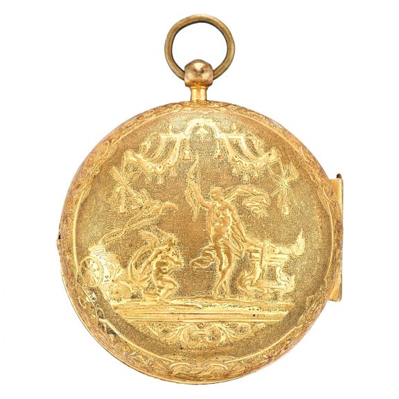 French decorative single handed verge oignon watch Circa 1670 French decorative single handed verge oignon watch Circa 1670