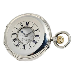 Important English lever with 52½ minute carrousel Circa 1898