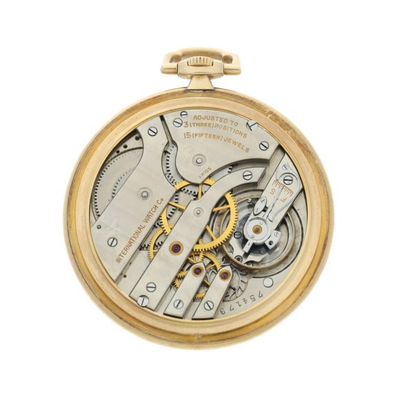Swiss 18K yellow gold keyless lever dress watch Circa 1935 Swiss 18K yellow gold keyless lever dress watch Circa 1935