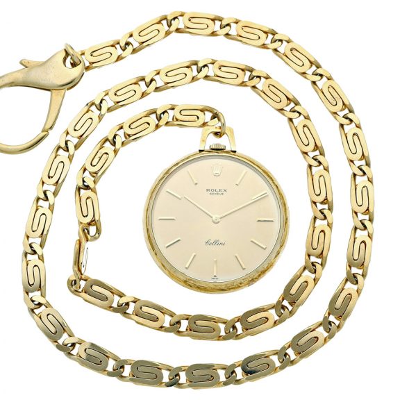 Swiss 18 carat gold open faced lever pocket watch Circa 1990 Swiss 18 carat gold open faced lever pocket watch Circa 1990