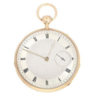 French with unusual positioned seconds register Circa 1820