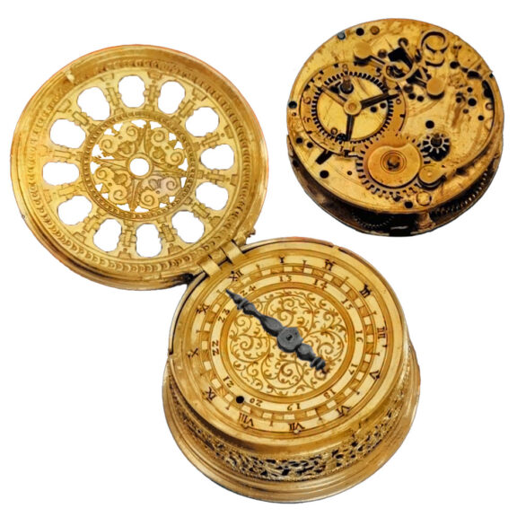 German self-striking single-handed clock watch Circa 1560 German self-striking single-handed clock watch Circa 1560