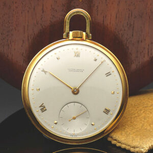 Swiss yellow gold chronometer pocket watch Circa 1930