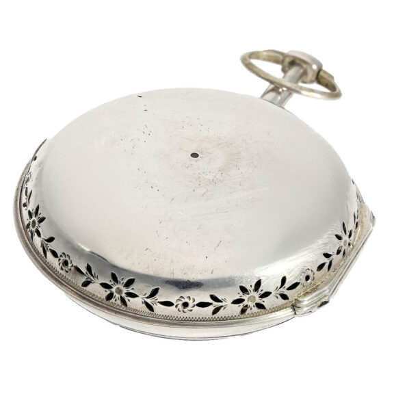 German silver quarter repeating verge pocket watch Circa 1810 German silver quarter repeating verge pocket watch Circa 1810