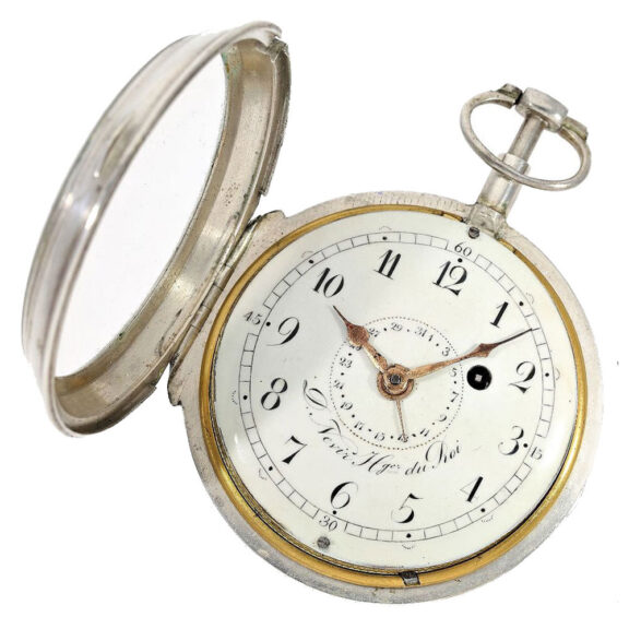 German silver quarter repeating verge pocket watch Circa 1810 German silver quarter repeating verge pocket watch Circa 1810