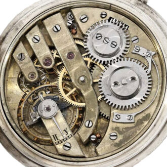 Russian historically interesting silver full hunter watch Circa 1900