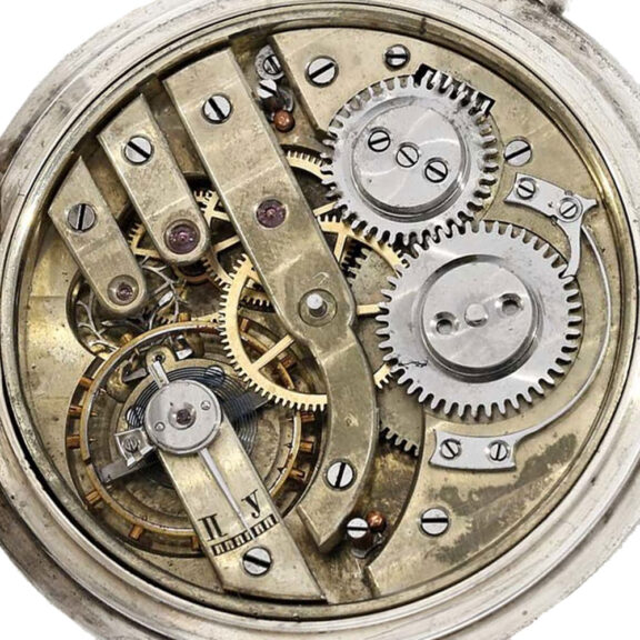 Russian historically interesting silver full hunter watch Circa 1900 Russian historically interesting silver full hunter watch Circa 1900