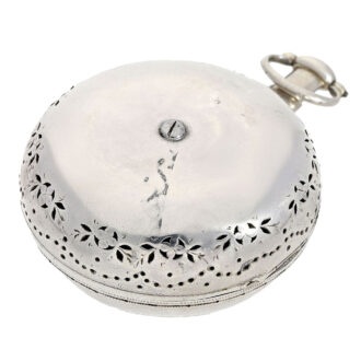 English silver à toc et à tac repeating pocket watch Circa 1810
