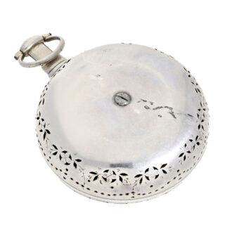 English silver à toc et à tac repeating pocket watch Circa 1810
