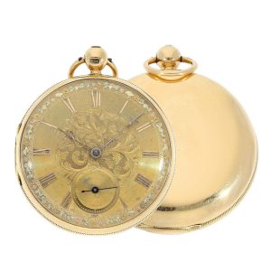 English gold with Massey type II lever escapement Circa 1842
