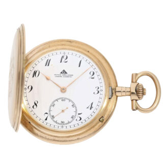 German gold hunting cased keyless lever watch Circa 1924 German gold hunting cased keyless lever watch Circa 1924