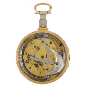 Rare and unusual French quarter repeating pocket watch Circa 1790