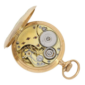 Swiss rare gold Omega observatory chronometer Circa 1910