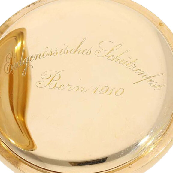 Swiss rare gold Omega observatory chronometer Circa 1910 Swiss rare gold Omega observatory chronometer Circa 1910