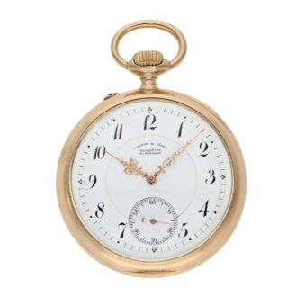 German pink gold quality 1A lever pocket watch Circa 1905