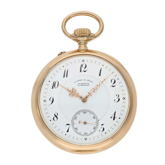 German pink gold quality 1A lever pocket watch Circa 1905