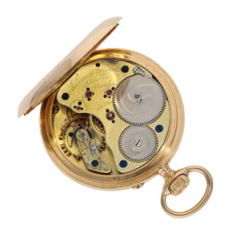 German pink gold quality 1A lever pocket watch Circa 1905