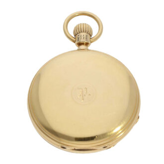German gold full hunting lever pocket watch Circa 1871
