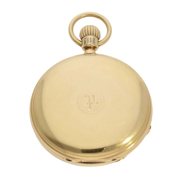 German gold full hunting lever pocket watch Circa 1871 German gold full hunting lever pocket watch Circa 1871