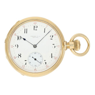 Rare German 18k gold so called 'goutte case' watch Circa 1870
