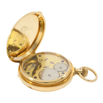 Rare German 18k gold so called 'goutte case' watch Circa 1870