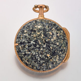Rare French stone cased quarter repeater á toc Circa 1790