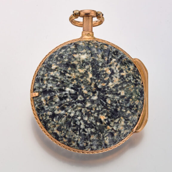 Rare French stone cased quarter repeater á toc Circa 1790 Rare French stone cased quarter repeater á toc Circa 1790