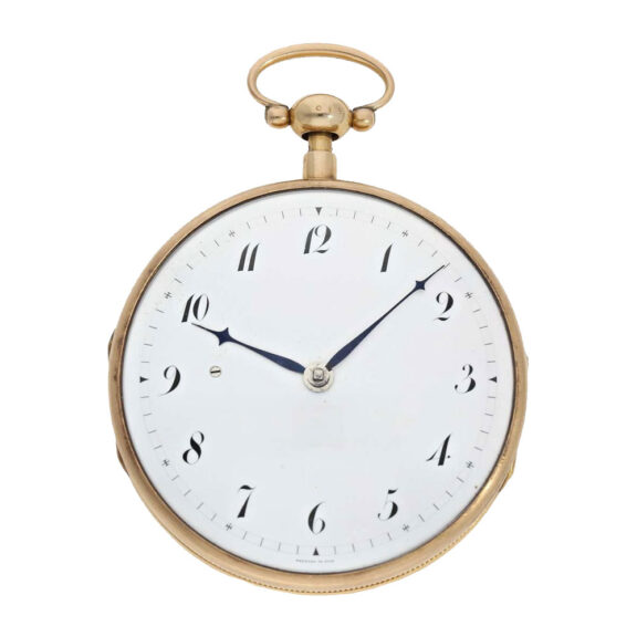 Swiss gold quarter repeating watch with Carillon Circa 1825