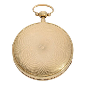 Swiss gold quarter repeating watch with Carillon Circa 1825