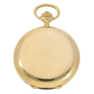 Fine Swiss gold full hunting lever pocket watch Circa 1915
