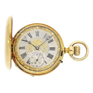 Swiss gold lever for the South American market Circa 1870