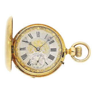 Swiss gold lever for the South American market Circa 1870