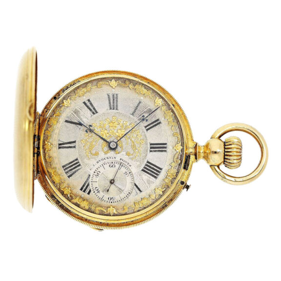 Swiss gold lever for the South American market Circa 1870