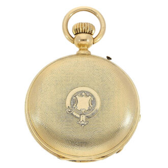 Swiss gold lever for the South American market Circa 1870