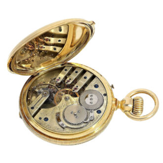 Swiss gold lever for the South American market Circa 1870