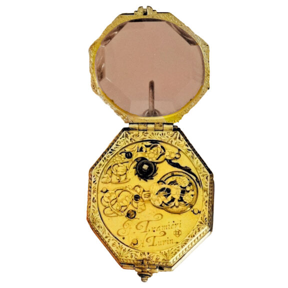 Italian octagonal one-handed verge pendant watch Circa 1630 Italian octagonal one-handed verge pendant watch Circa 1630
