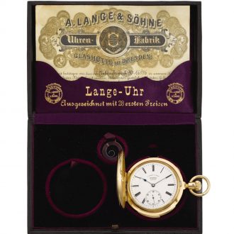 German minute repeating keyless lever pocket watch Circa 1883