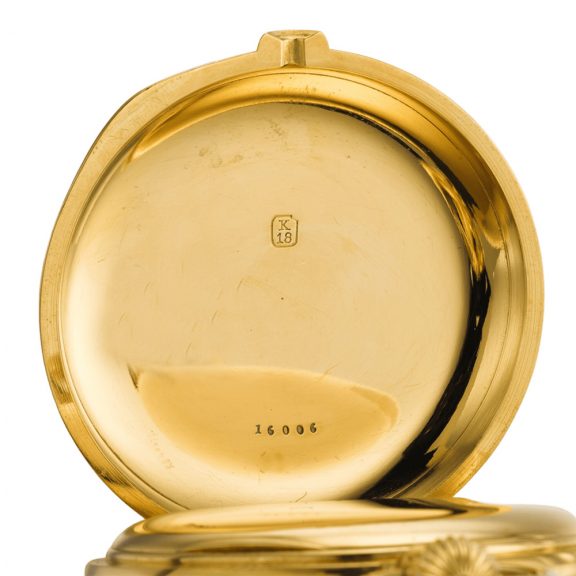 German minute repeating keyless lever pocket watch Circa 1883 German minute repeating keyless lever pocket watch Circa 1883