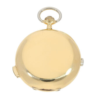 Swiss gold astronomical lever with 7 complications Circa 1900