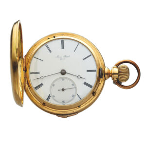 Swiss pocket watch with grande and petite sonnerie Circa 1890