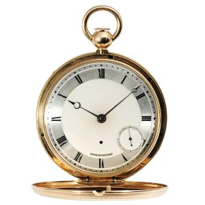 French very fine pocket watch with jumping hours circa 1821