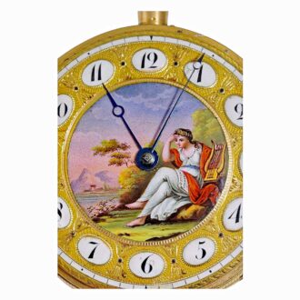 Swiss quarter repeating watch, musical movement Circa 1810