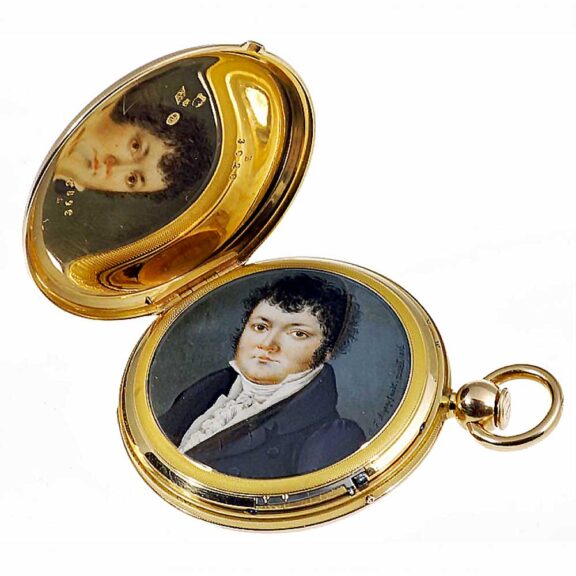 French very fine pocket watch with jumping hours circa 1821 French very fine pocket watch with jumping hours circa 1821