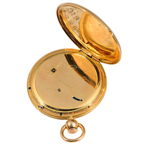 French very fine pocket watch with jumping hours circa 1821 French very fine pocket watch with jumping hours circa 1821