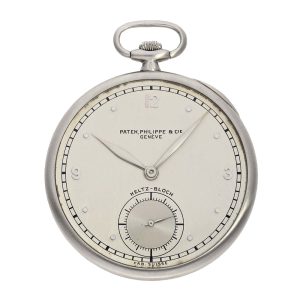 Very thin Swiss platinum Art Deco dress watch Circa 1932
